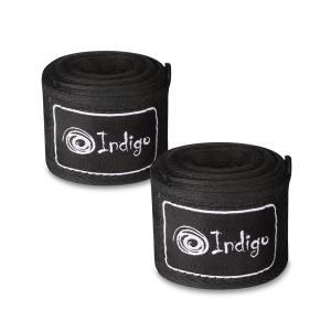 Купить Бинт боксёрский Indigo х/б, нейлон, 3 м  в Горняке 